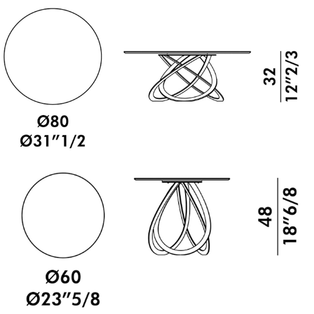 Febe Low Top Wood Coffee Table By FCI London