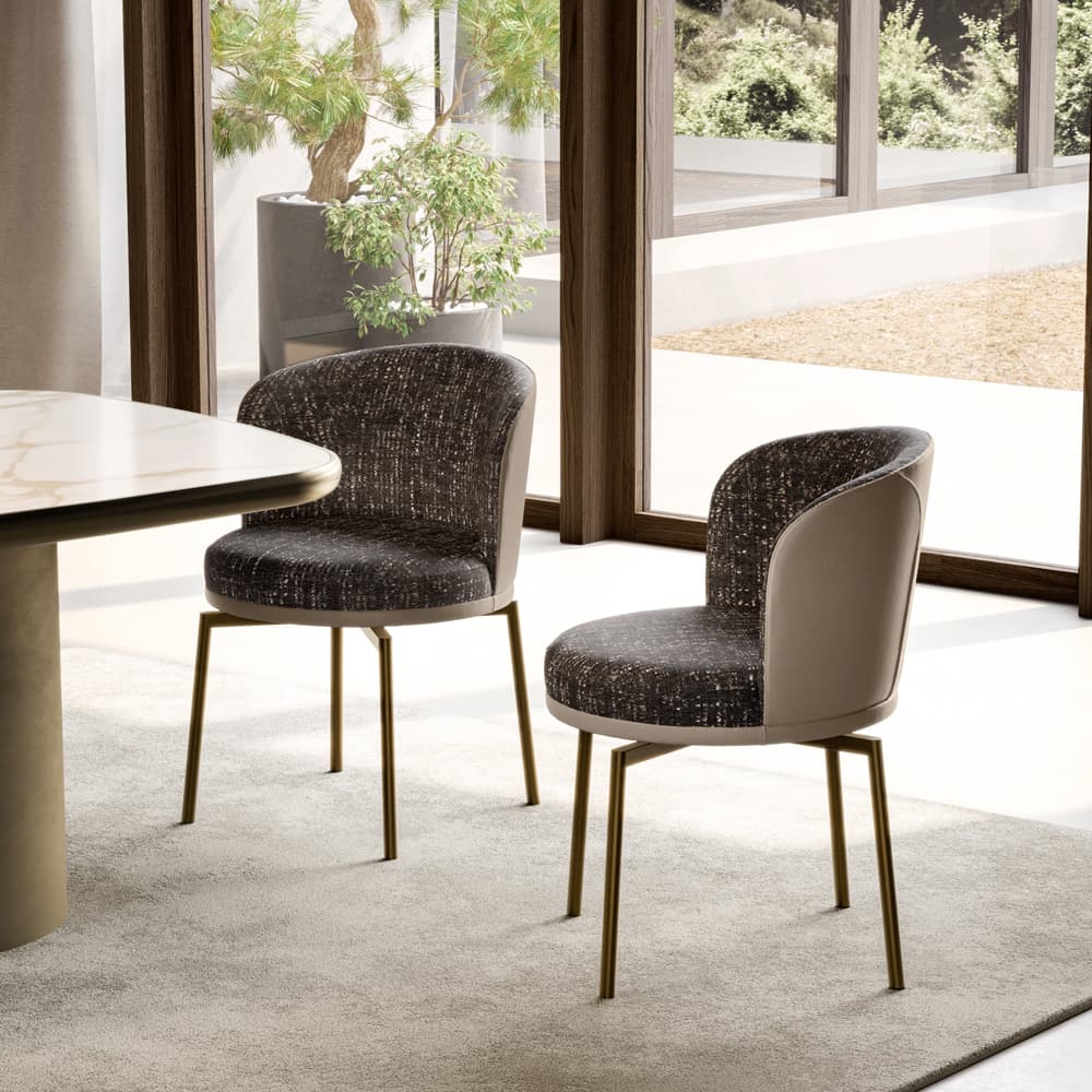 Ginger With Metal Legs Dining Chair By FCI London