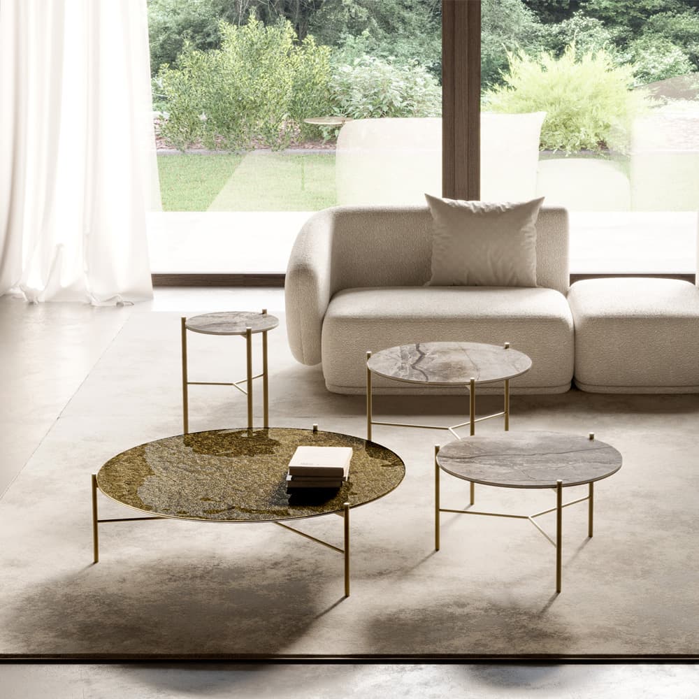 Jack Top Glass Coffee Table By FCI London