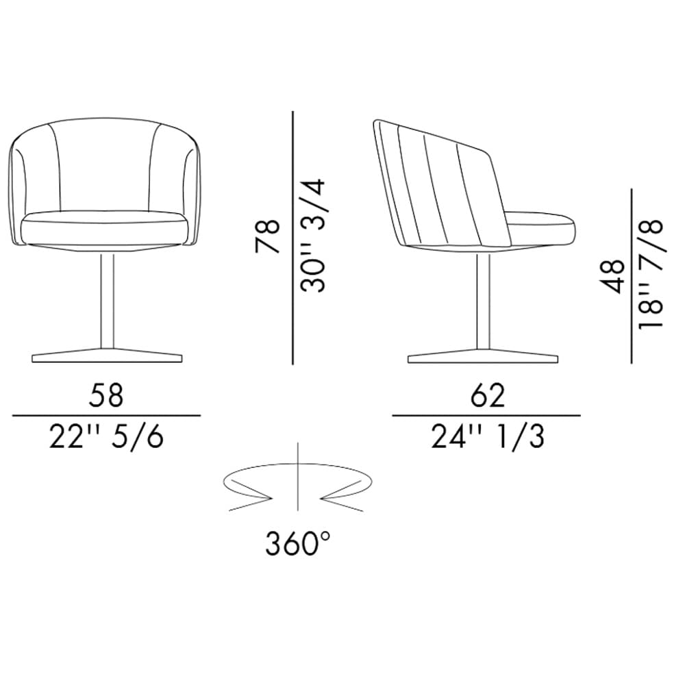 Jane 4 Ways Armchair By FCI London