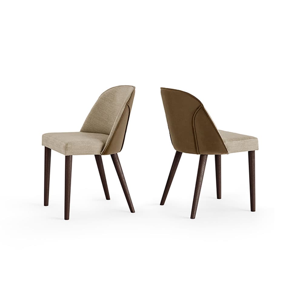 Manta 4 Wooden Legs Dining Chair By FCI London