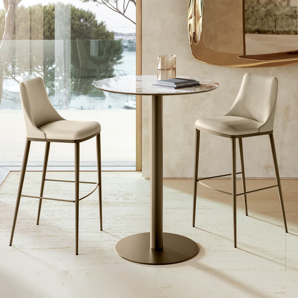 Max Metal Base Bar Stool By FCI London