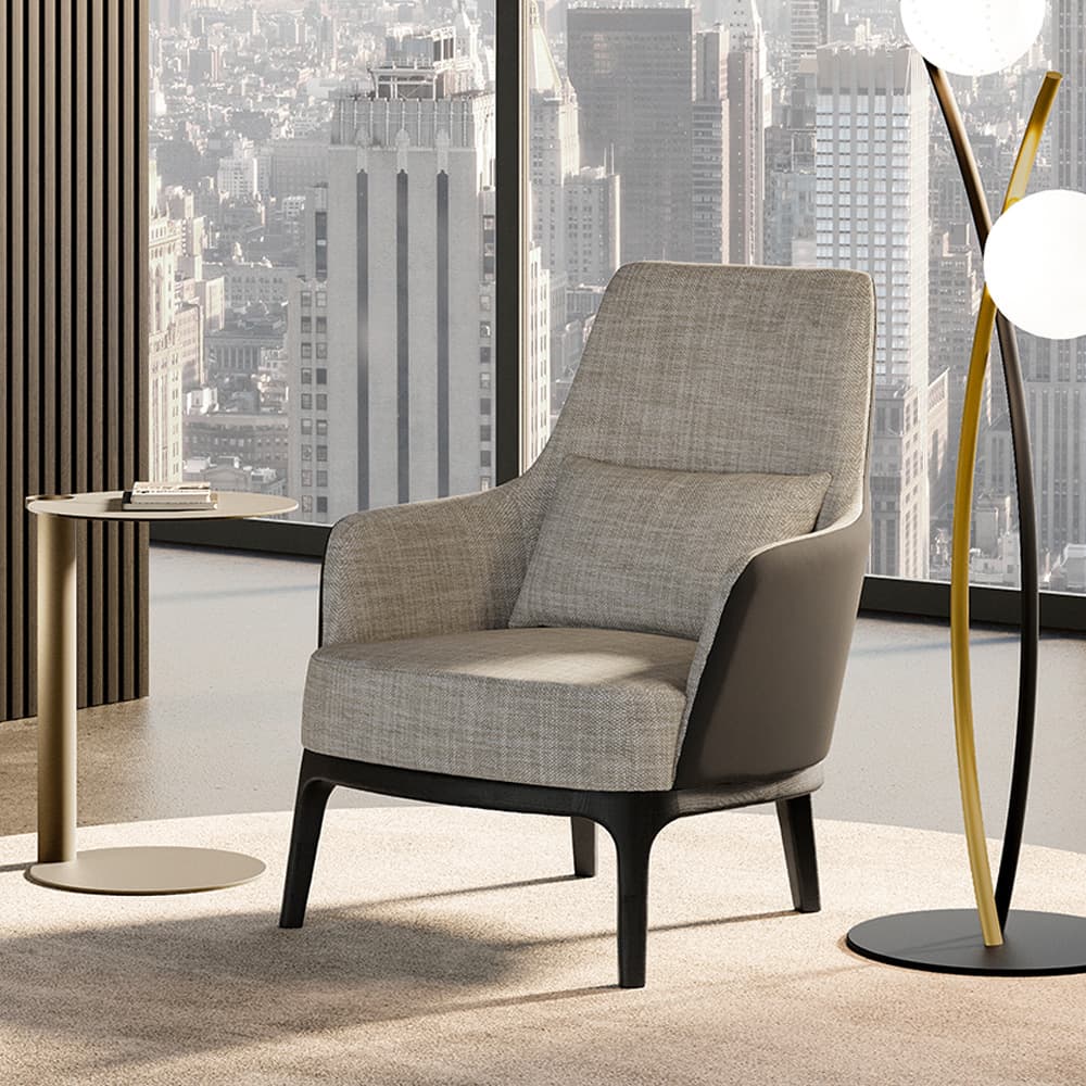 Max Wooden Base Lounger By FCI London