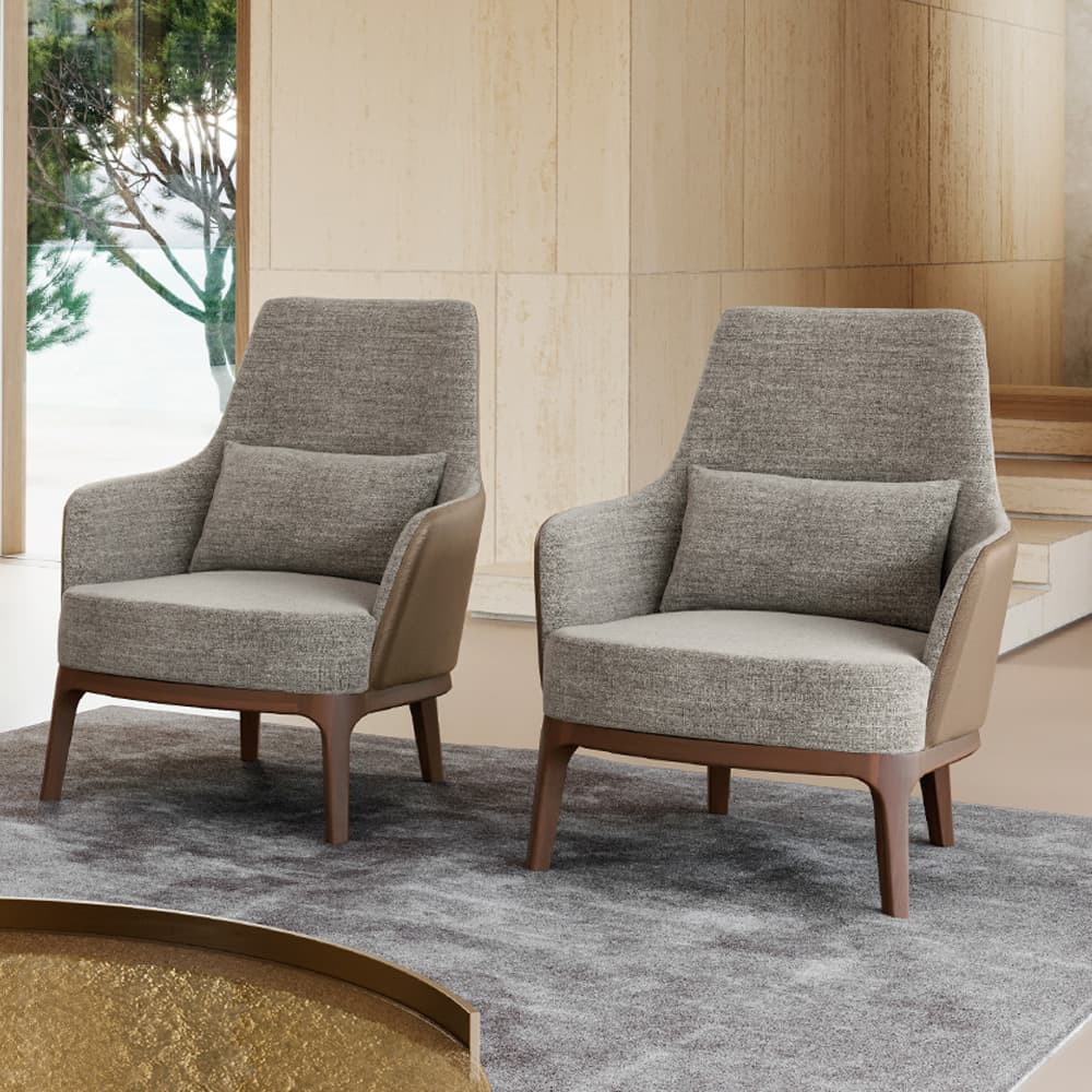 Max Wooden Base Lounger By FCI London