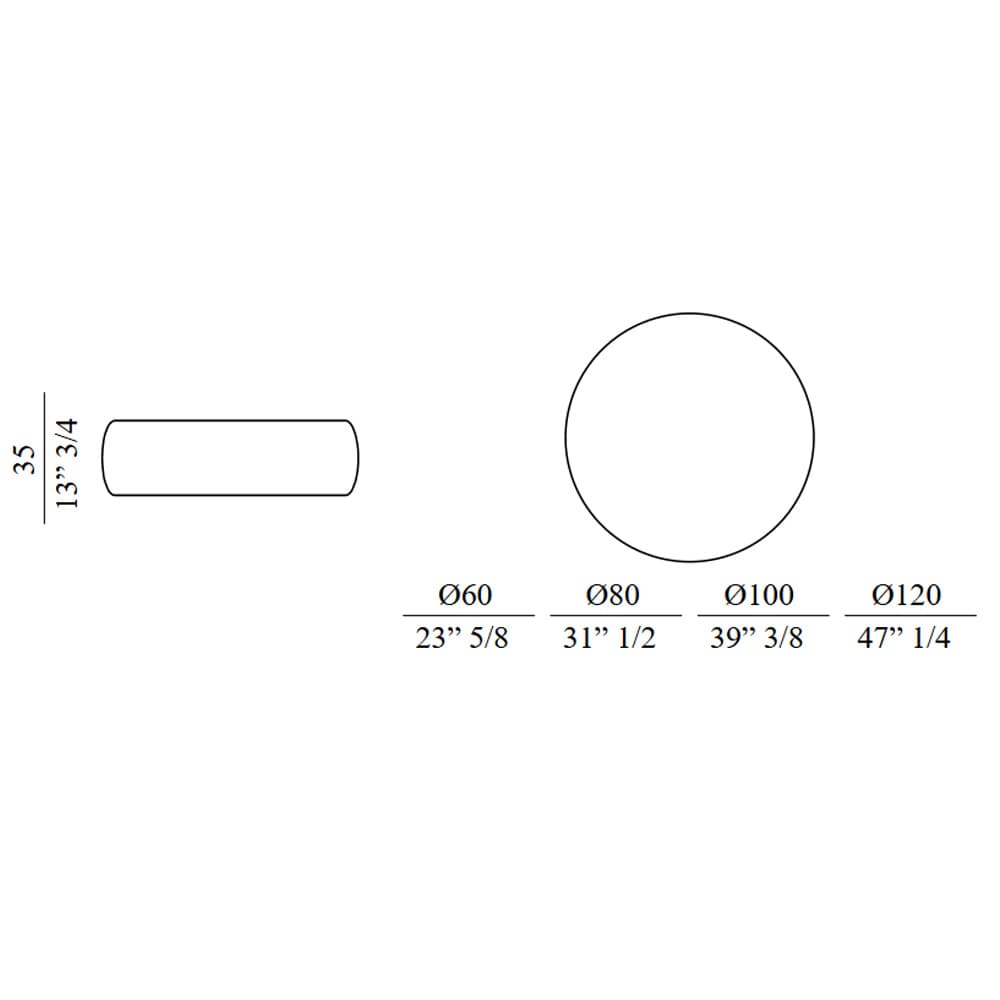 Nuvola Footstool By FCI London