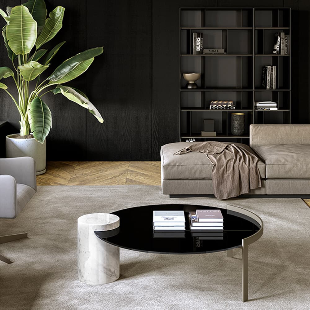 Peo Low Top Crystal Coffee Table By FCI London