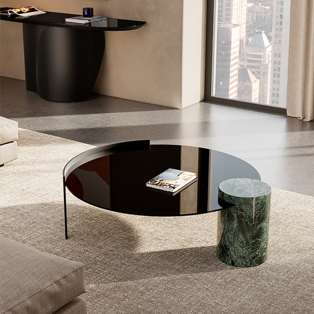 Peo Low Top Crystal Coffee Table By FCI London