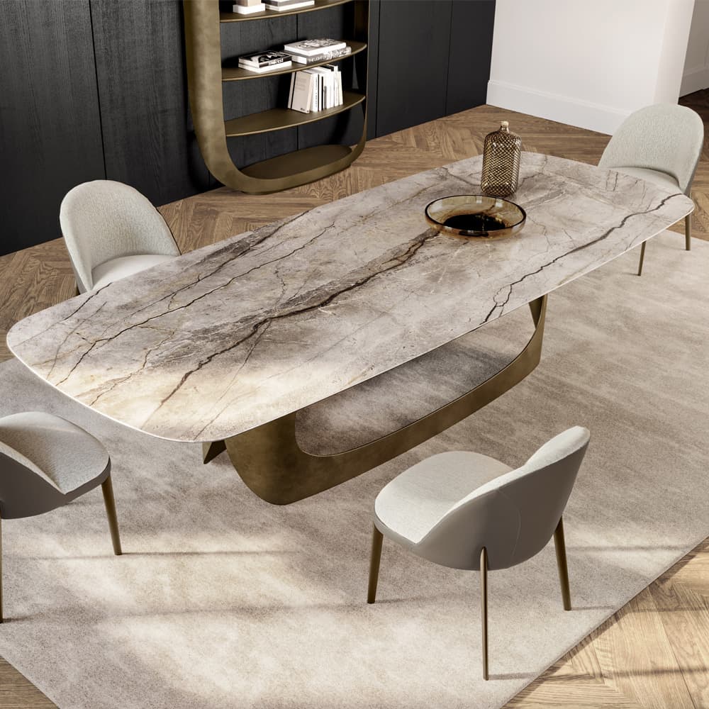 Polifemo Top King Ceramic Dining Table By FCI London