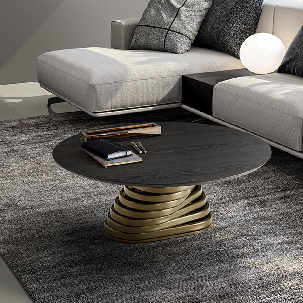 Rotolo Low Top Wood Coffee Table By FCI London