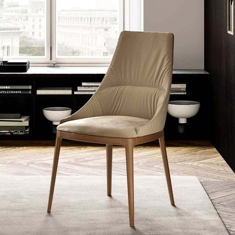 Sofia Elite With Wooden Legs Dining Chair By FCI London