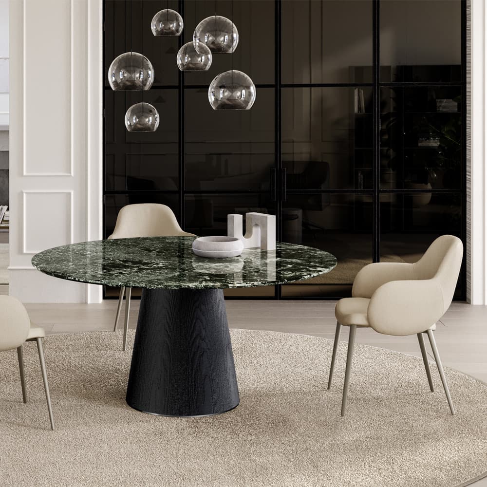 Teo Top Marble Dining Table By FCI London