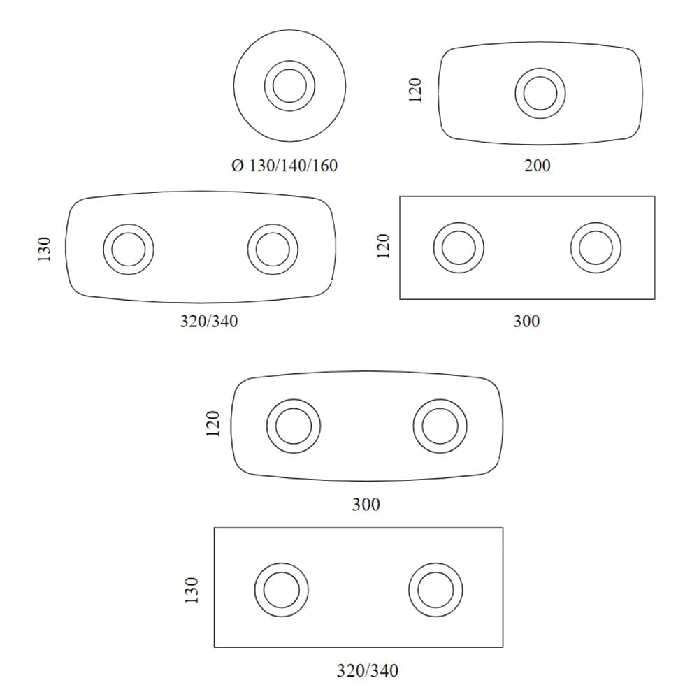 Teo Wooden Top Dining Table By FCI London