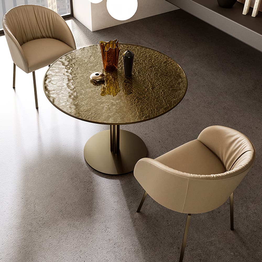 Vulcano With Metal Legs Dining Chair By FCI London