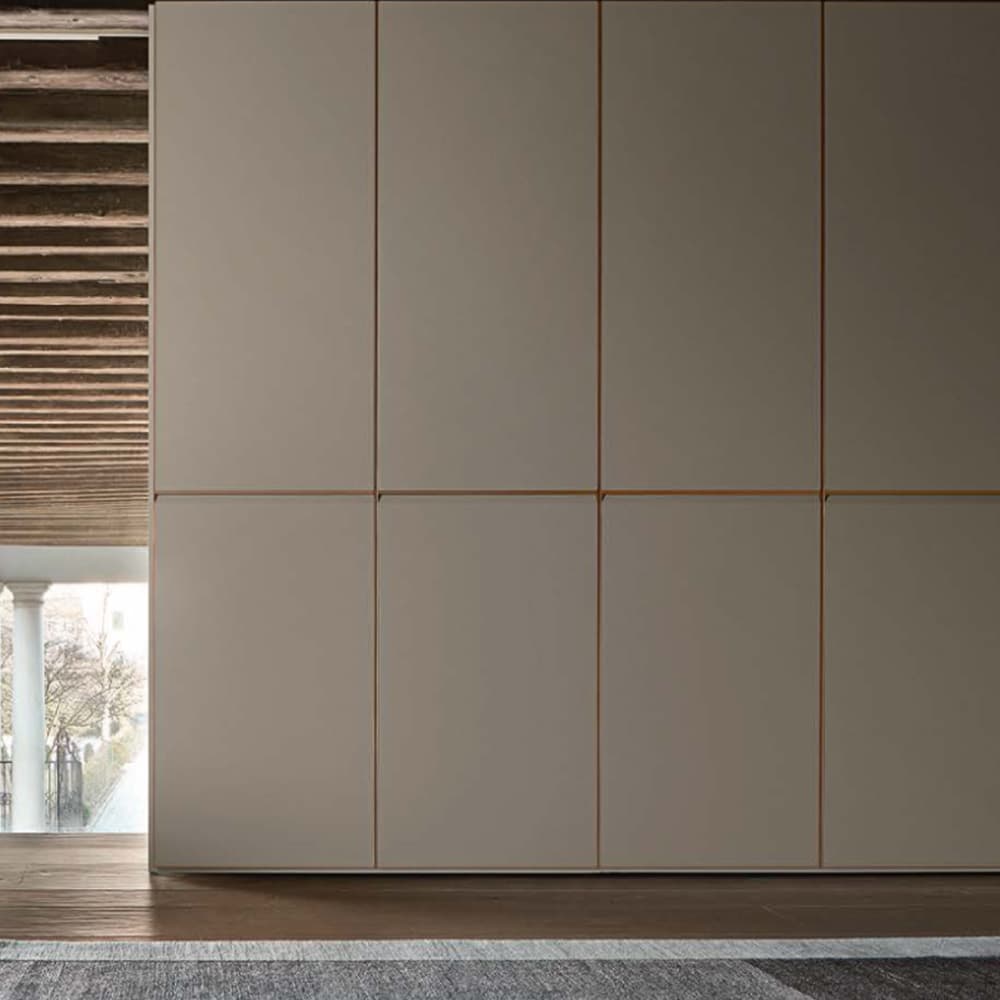 Hinged door wardrobe by Logo at FCI London. Elegant design with ample storage space.