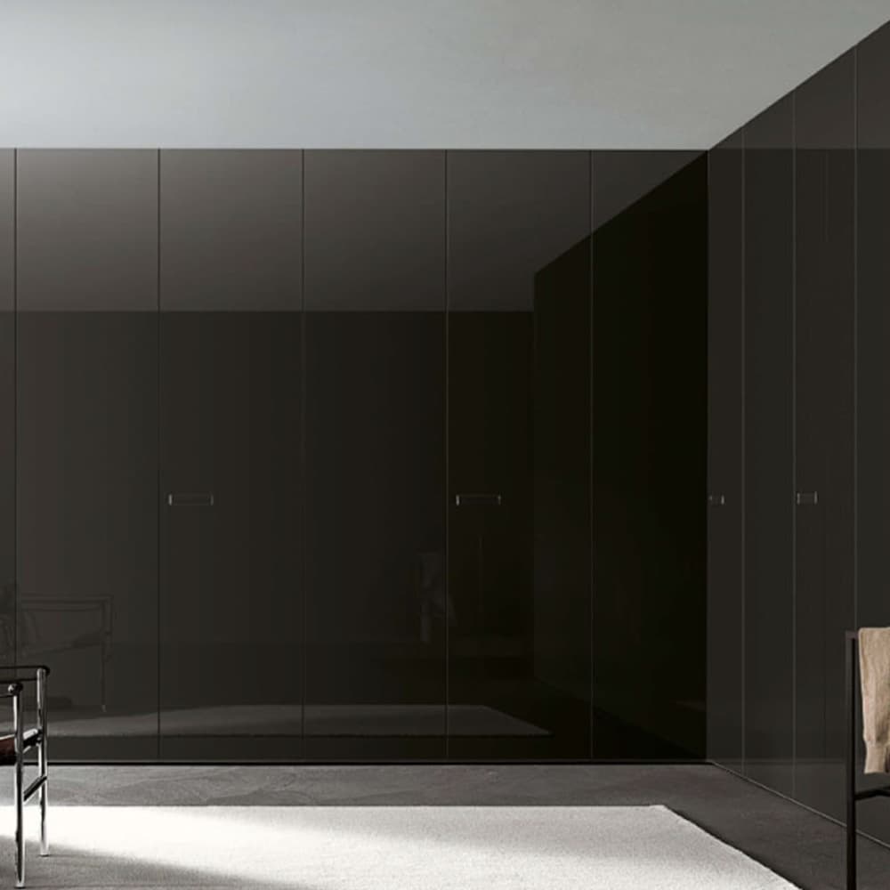 Hinged door wardrobe design by Logo available at FCI London