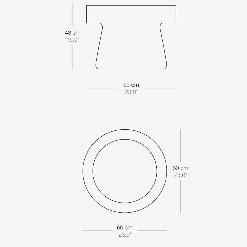 Discovery Lamp Side Table By FCI London