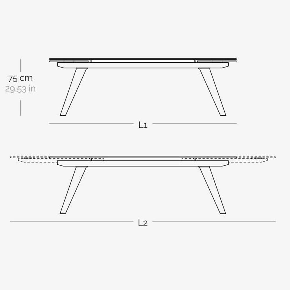 Equus Extending Dining Table By FCI London