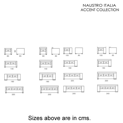 Big Ben Sofa Accent Collection by Naustro Italia