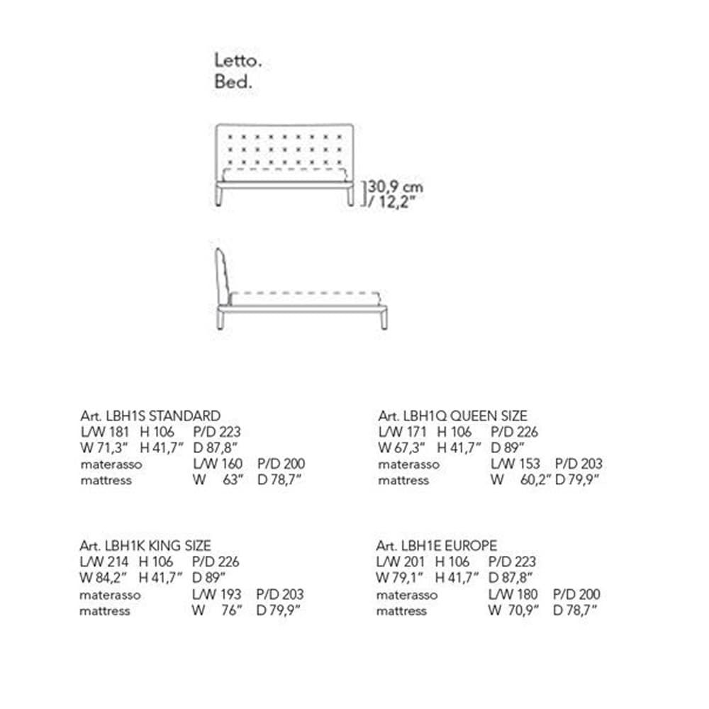 Boheme Double Bed by Alivar