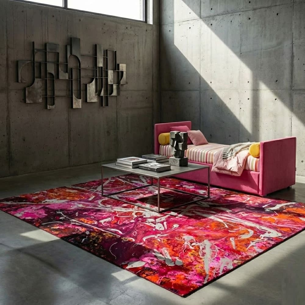 Electric Fire Rug By FCI London