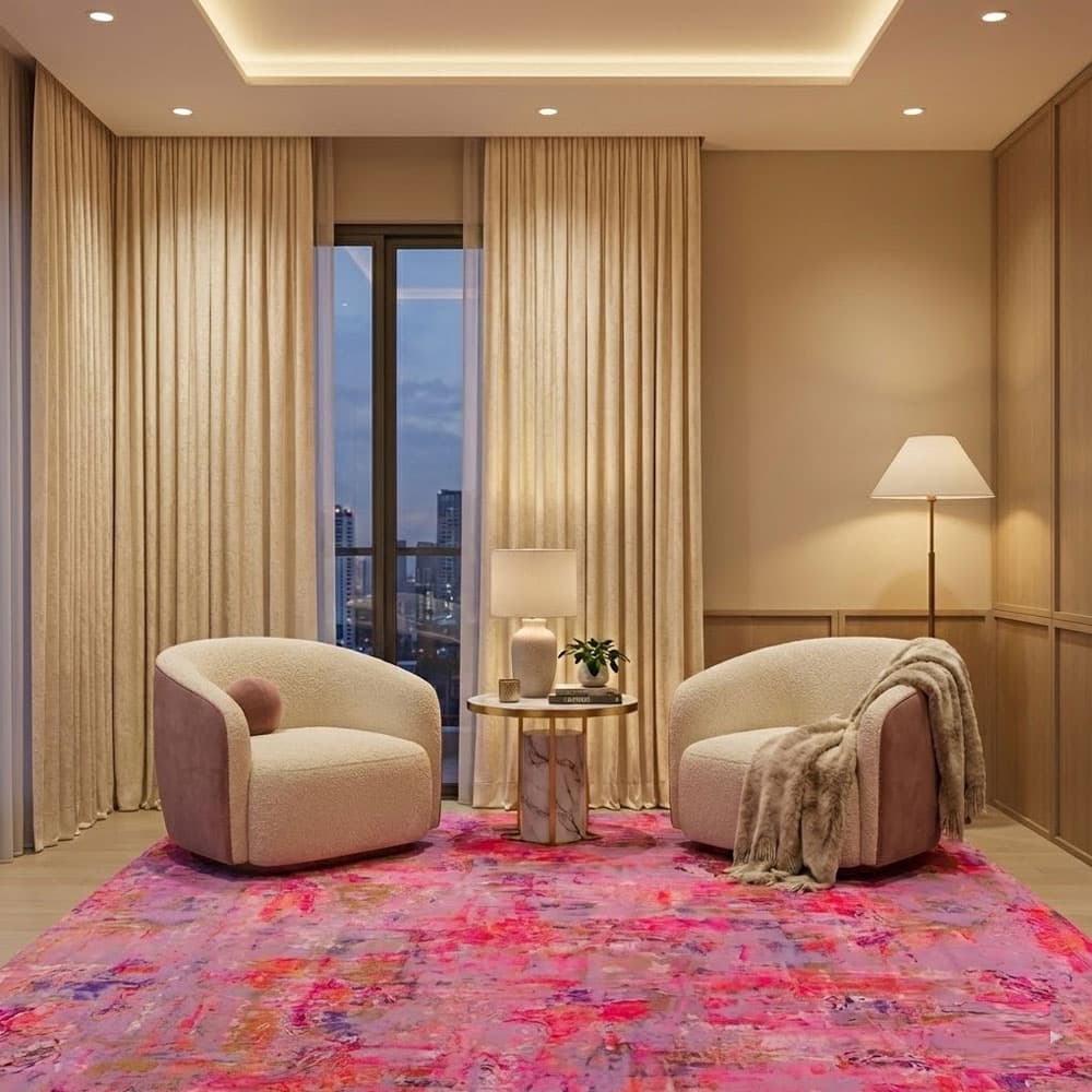 Electric Sunrise Rug By FCI London