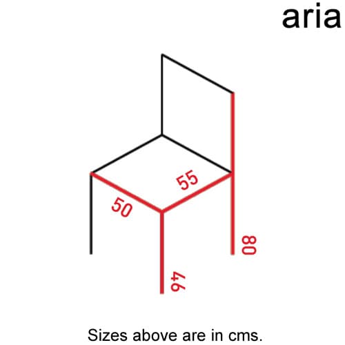 Caruso Dining Chair by Aria
