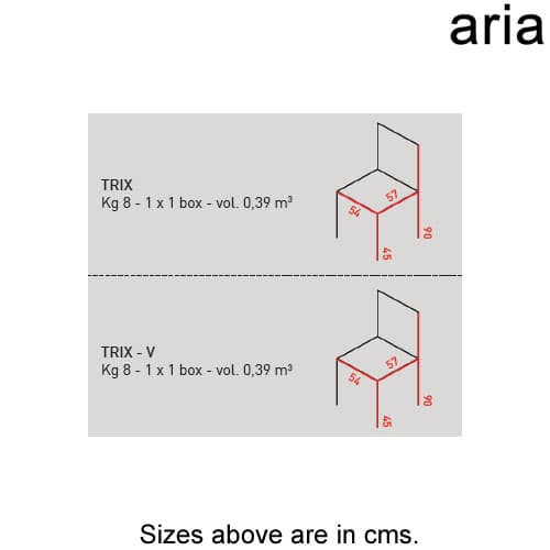 Trix Dining Chair by Aria