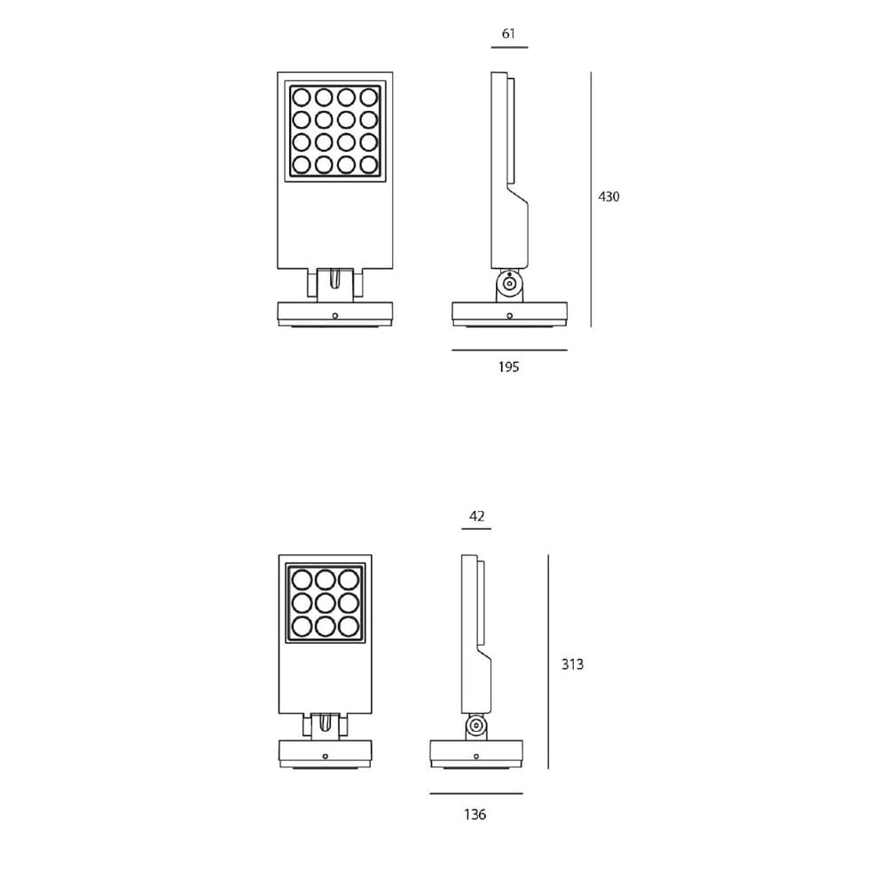 Cefiso Wall Lamp by Artemide