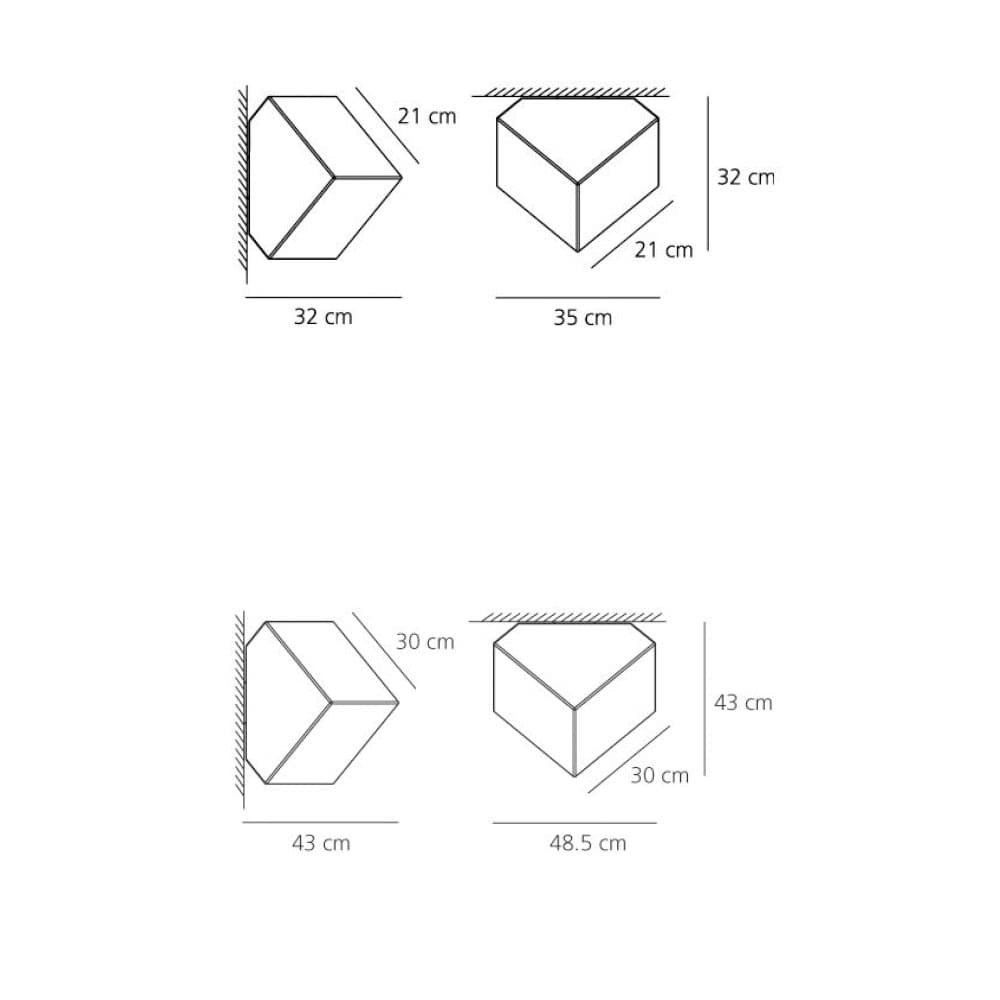Edge Wall Lamp by Artemide