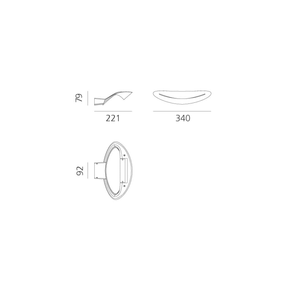 Mesmeri Wall Lamp by Artemide