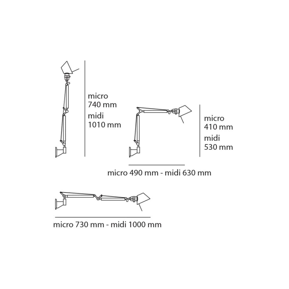 Ptolemy Micro Wall Lamp by Artemide