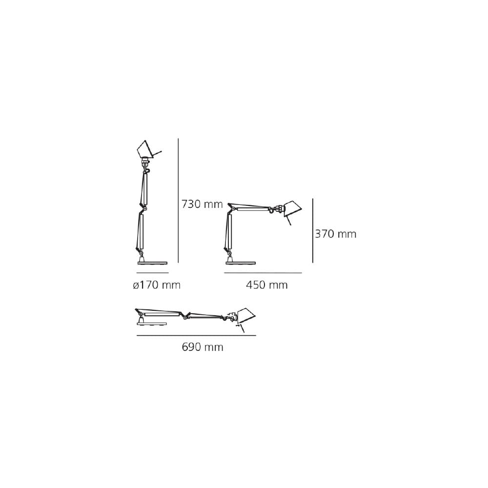 Ptolemy Micro Table Lamp by Artemide