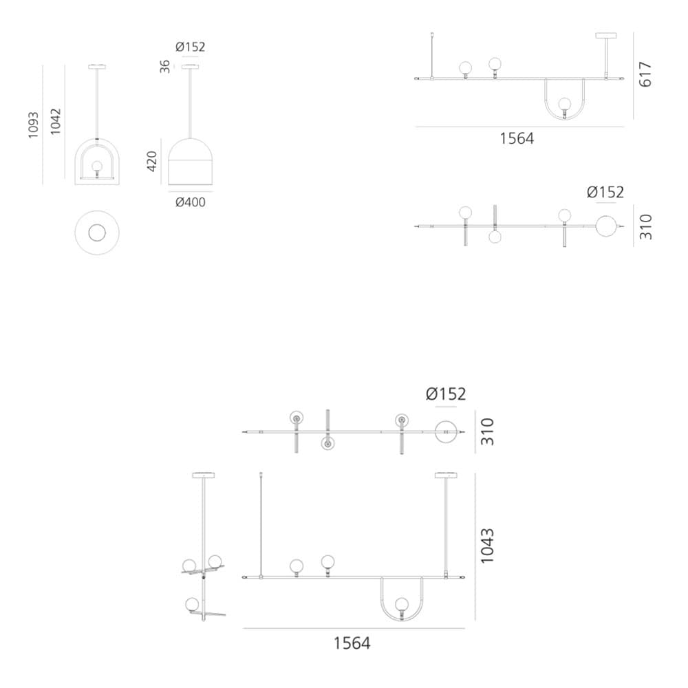 Yanzi Suspension Lamp by Artemide