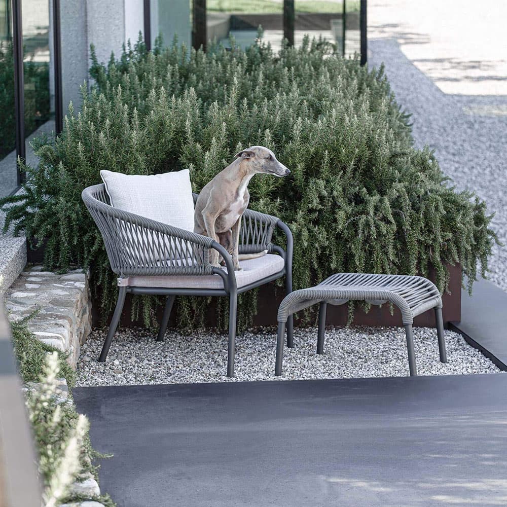 Pleasure 2.0 Outdoor Footstool by Atmosphera