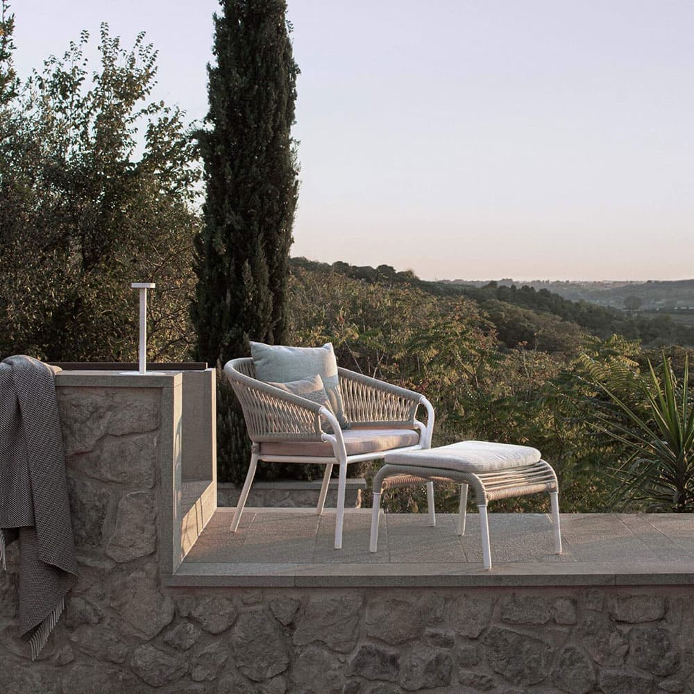 Pleasure 2.0 Outdoor Footstool by Atmosphera