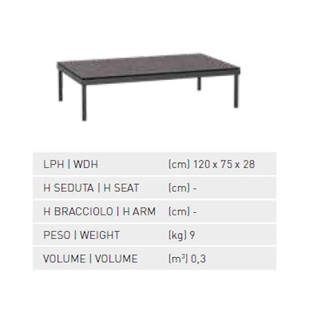Flash Outdoor Coffee Table Atmosphera