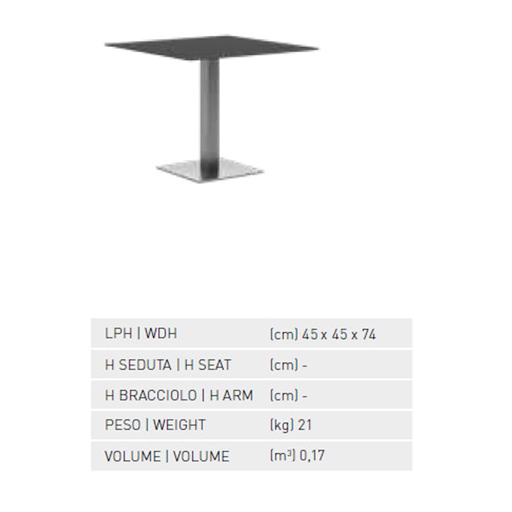 Trend Q Base Outdoor Table Atmosphera