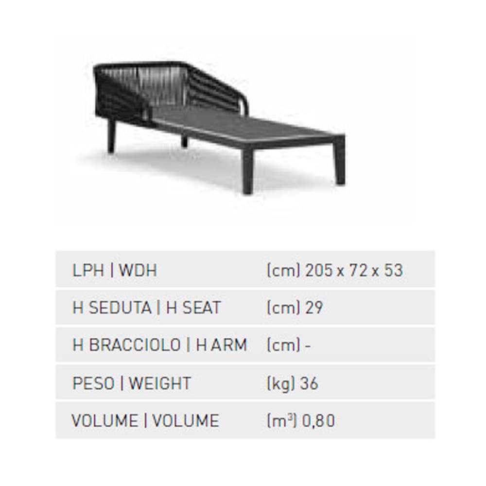 Dream 2.0 Chaise Longue Atmosphera