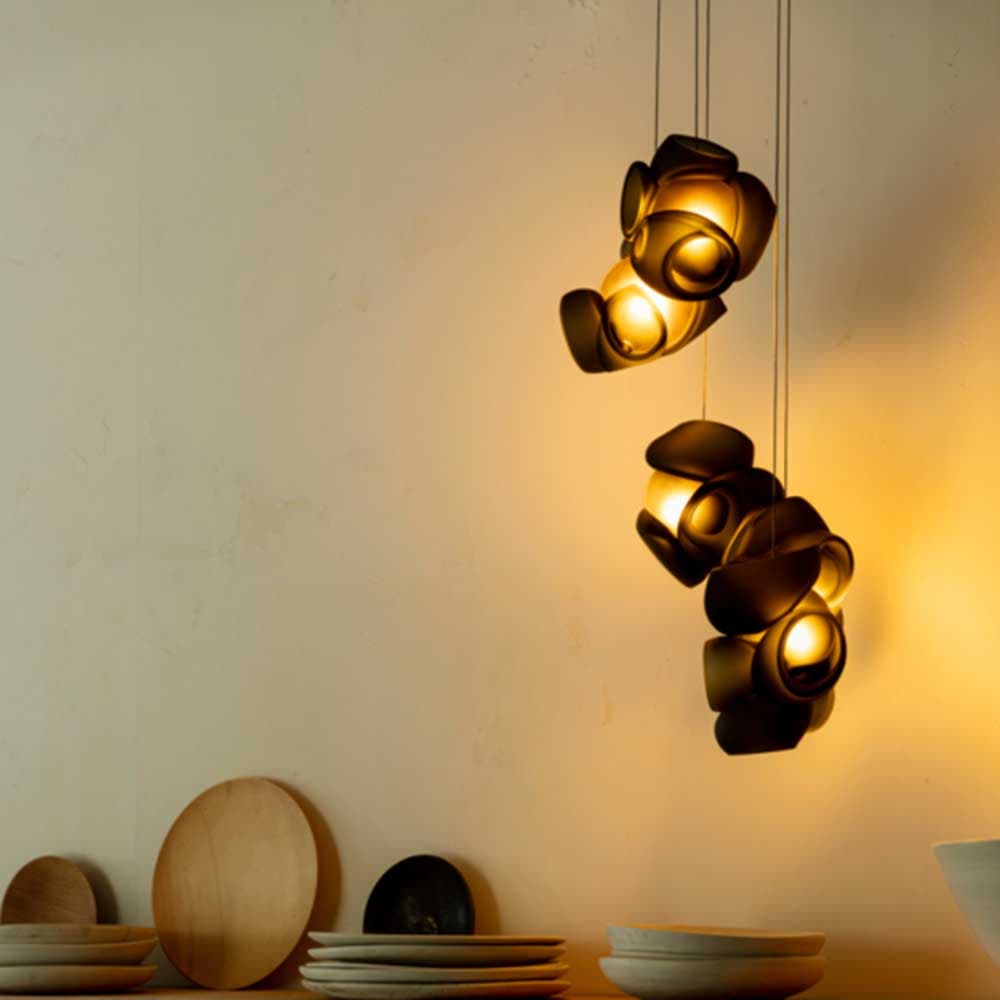 100 Grey Pendant Lamp by Bocci