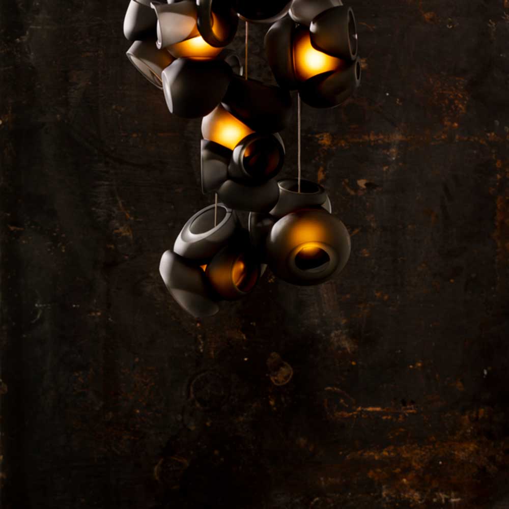 100 Grey Pendant Lamp by Bocci