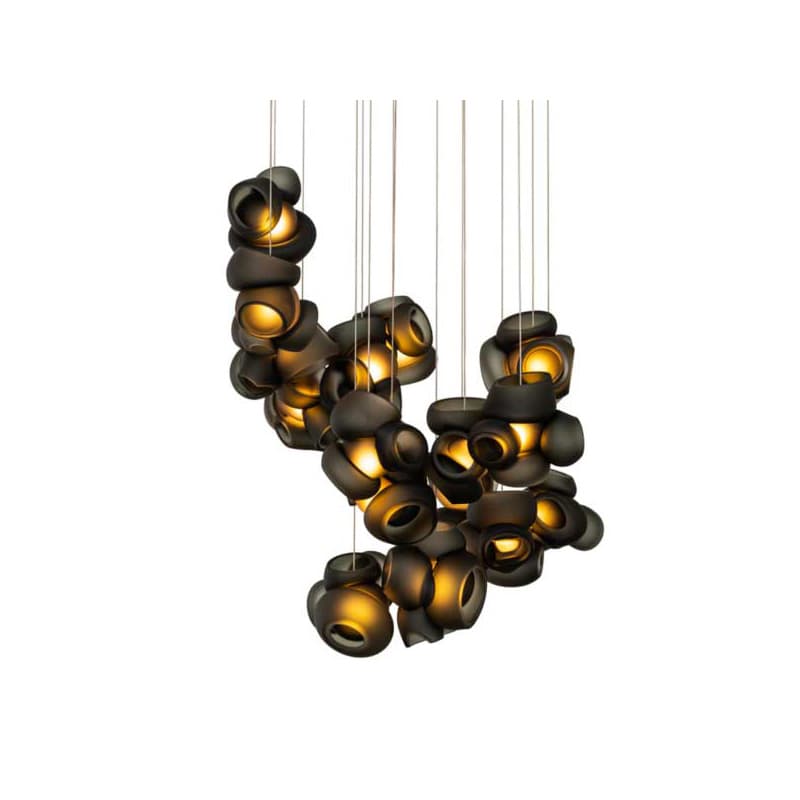 100 Grey Pendant Lamp by Bocci