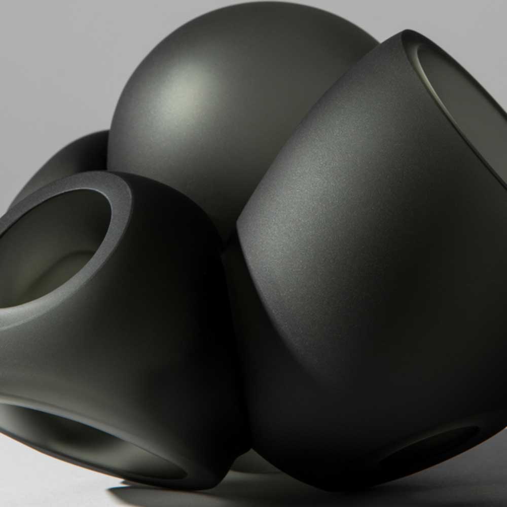 100 Grey Pendant Lamp by Bocci