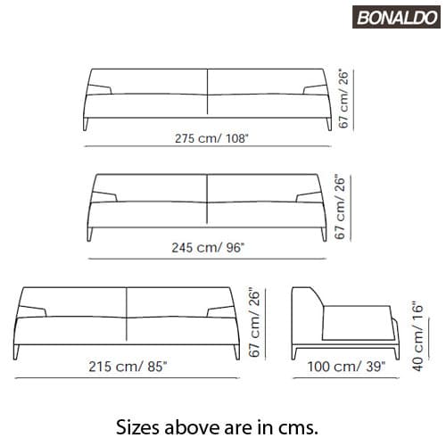 Cave Sofa by Bonaldo