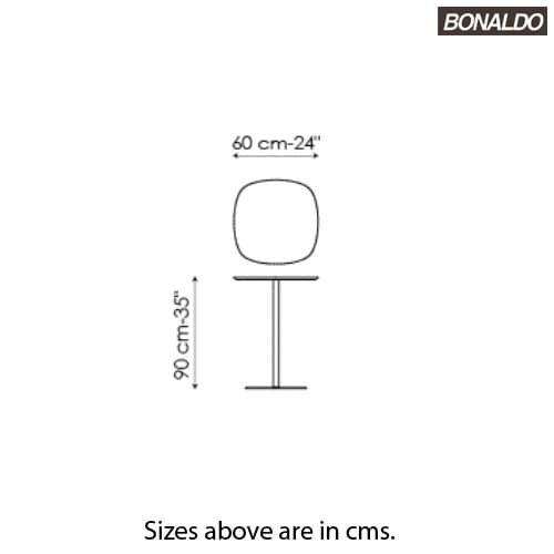 Clyde Outdoor Table by Bonaldo