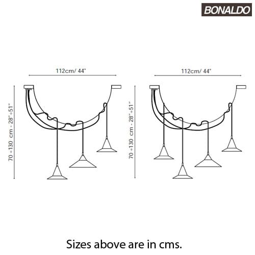 San Suspension Lamp by Bonaldo