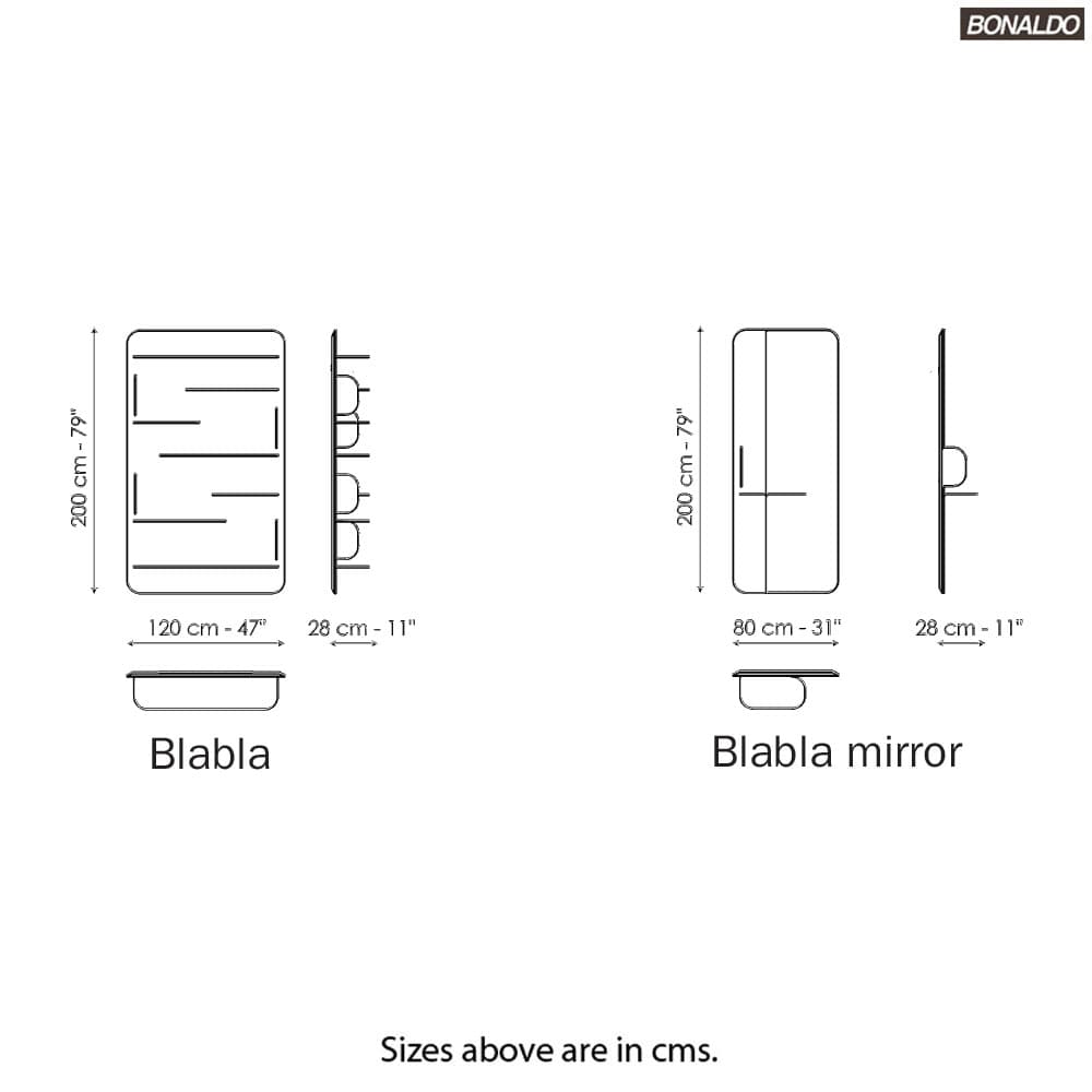 Blabla Bookcase by Bonaldo