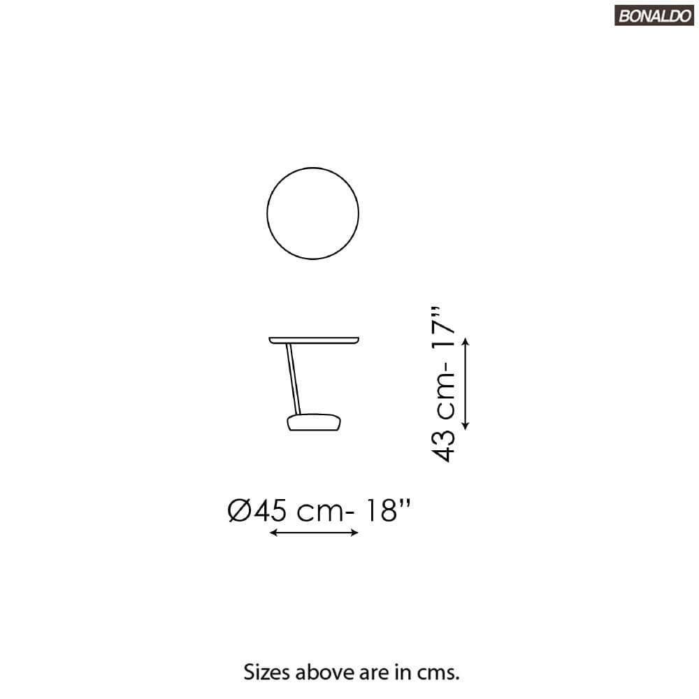 Lupino Side Table by Bonaldo