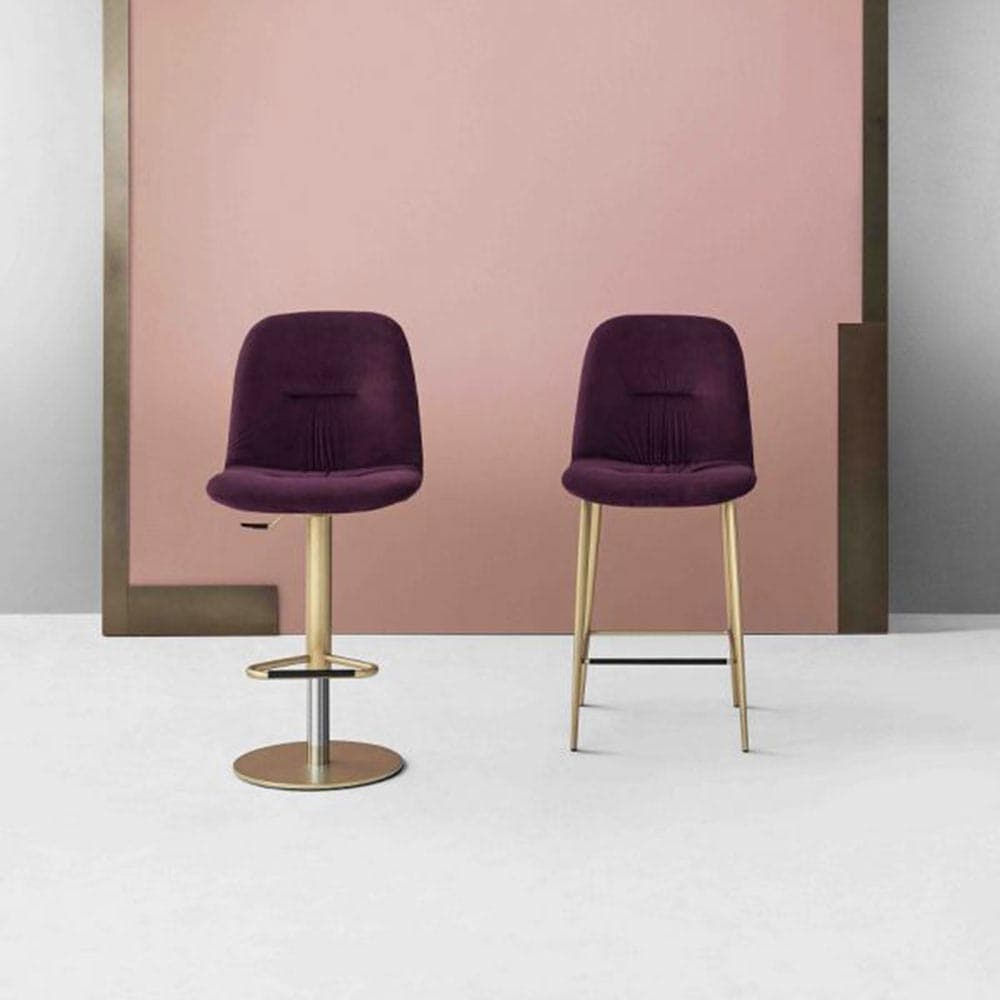Chantal Barstool Bar Stool by Bontempi
