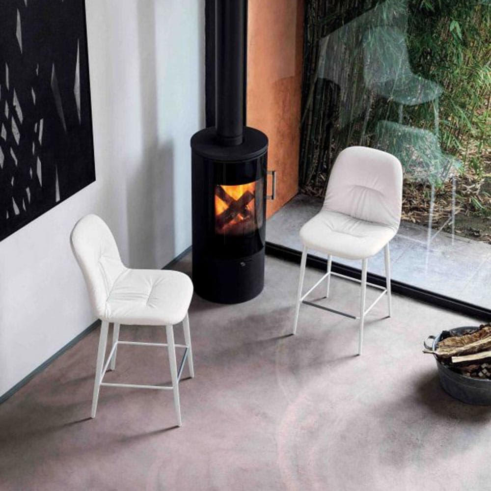 Chantal Barstool Bar Stool by Bontempi