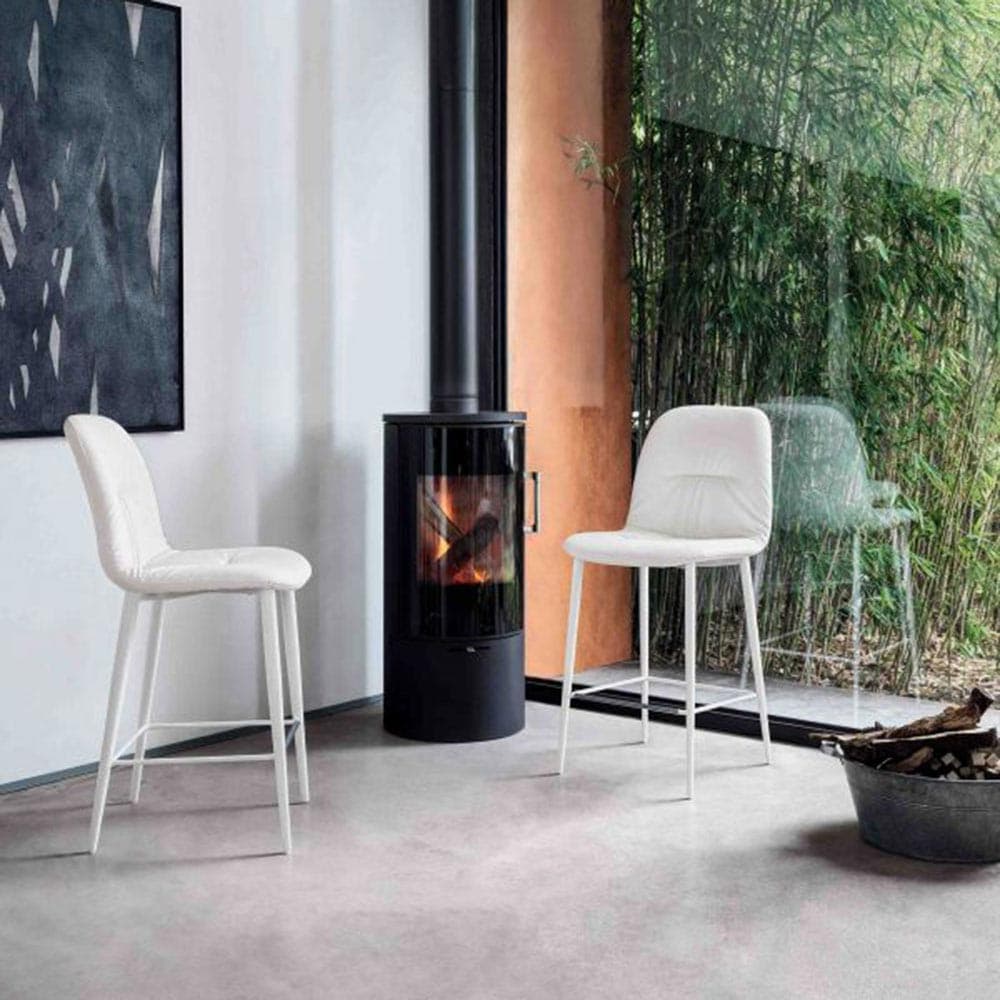 Chantal Barstool Bar Stool by Bontempi